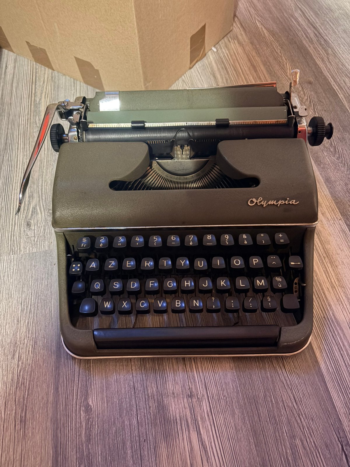Typmachine olympia, Ophalen, Zo goed als nieuw