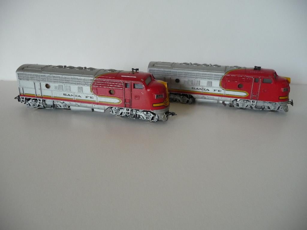 MARKLIN LOCOMOTIVES SANTA FE., Enlèvement ou Envoi, Utilisé, Locomotive, Märklin