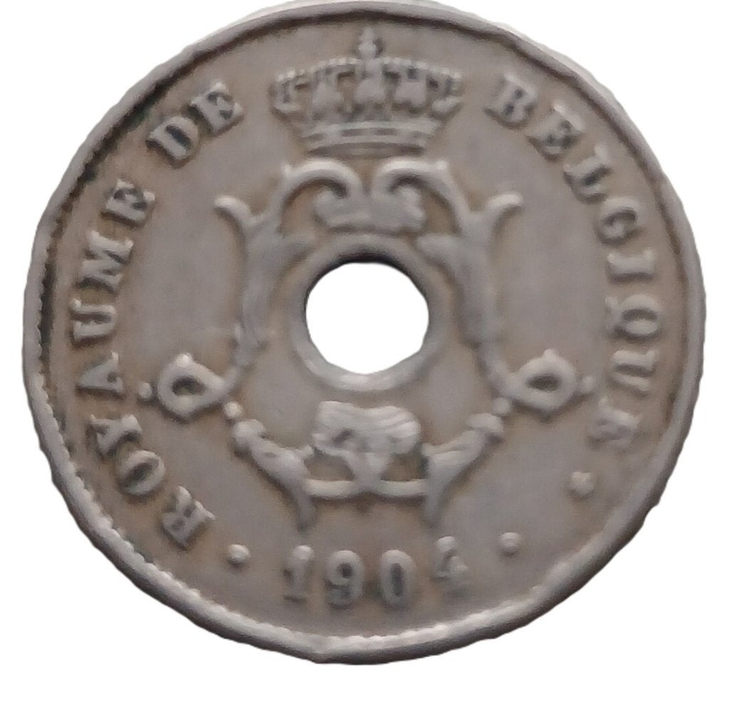 BELGIQUE 10 centimes - Leopold II  année 1904 "Française", Postzegels en Munten, Munten | België, Verzenden, Overig, Losse munt