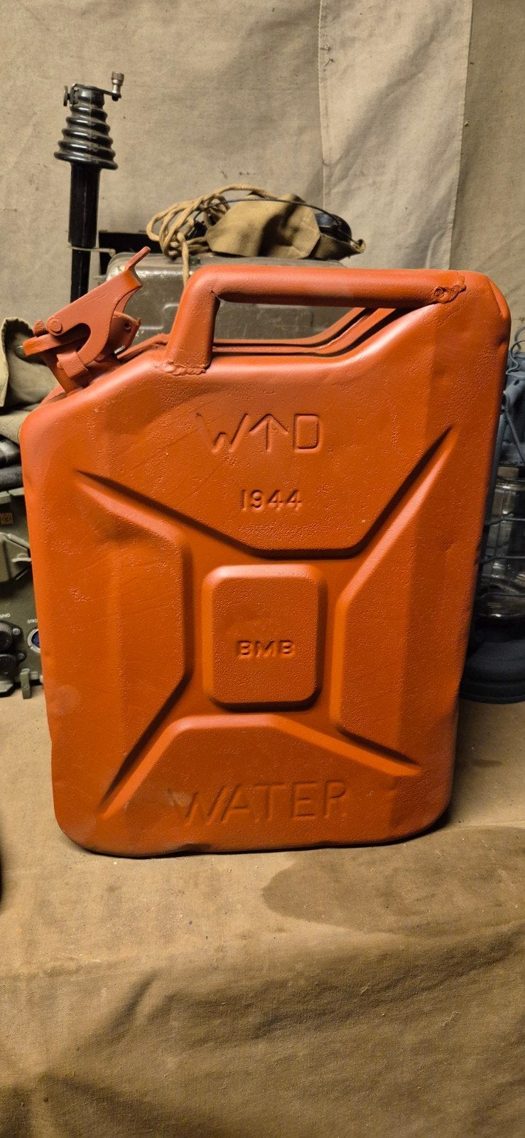1944 Britse WATER jerrycan, Ophalen of Verzenden