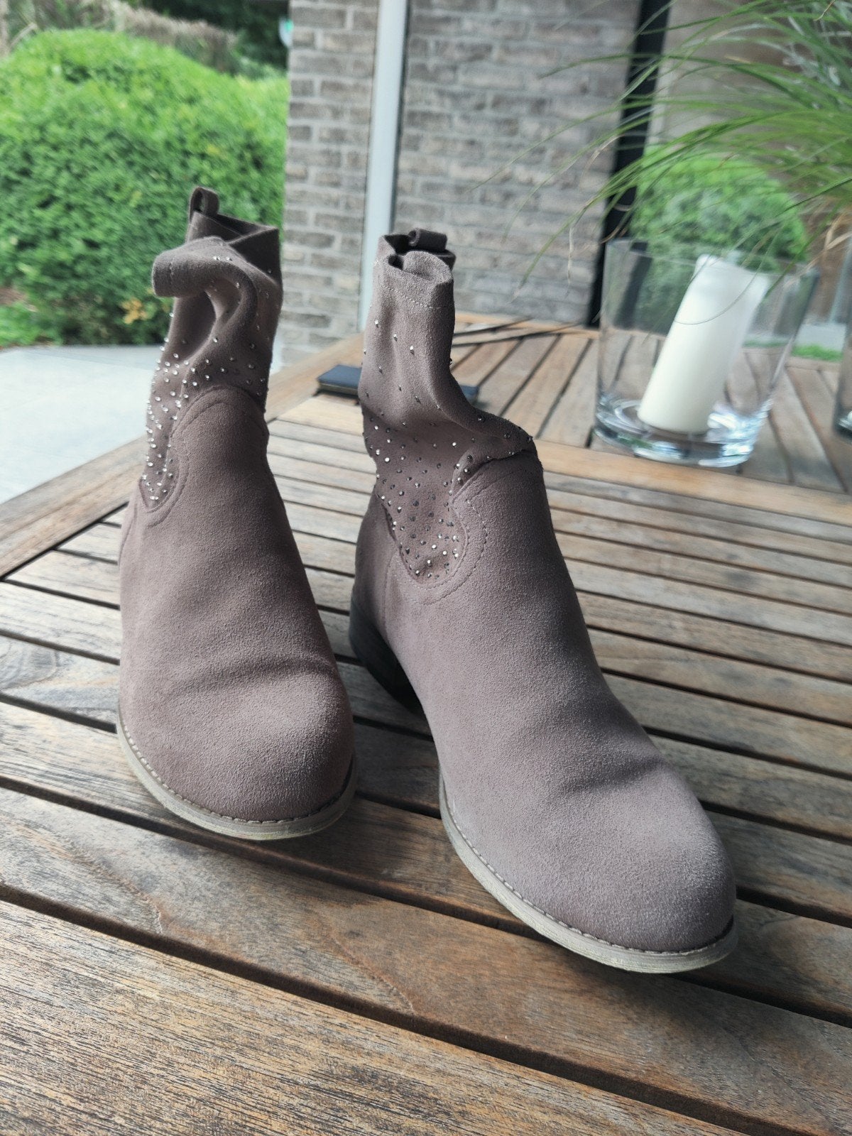 boots, Kleding | Dames, Overige kleuren, Lage of Enkellaarzen, Ophalen of Verzenden, Zo goed als nieuw