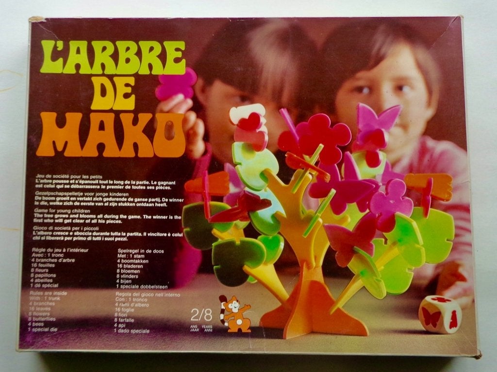 RARE: MAKO'S TREE (1972): een fantastisch vintage spel, Kinderen en Baby's, Speelgoed | Educatief en Creatief, Ophalen of Verzenden