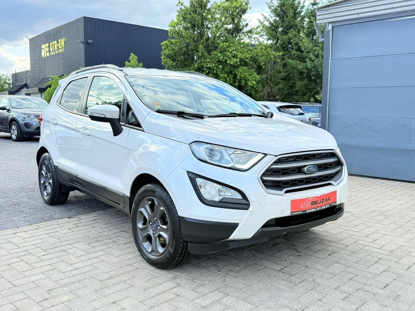 Ford Ecosport Titanium 1.0i 1j garantie 81.000km Led Navi, Auto's, Euro 6, Ecosport, Bedrijf, Handgeschakeld
