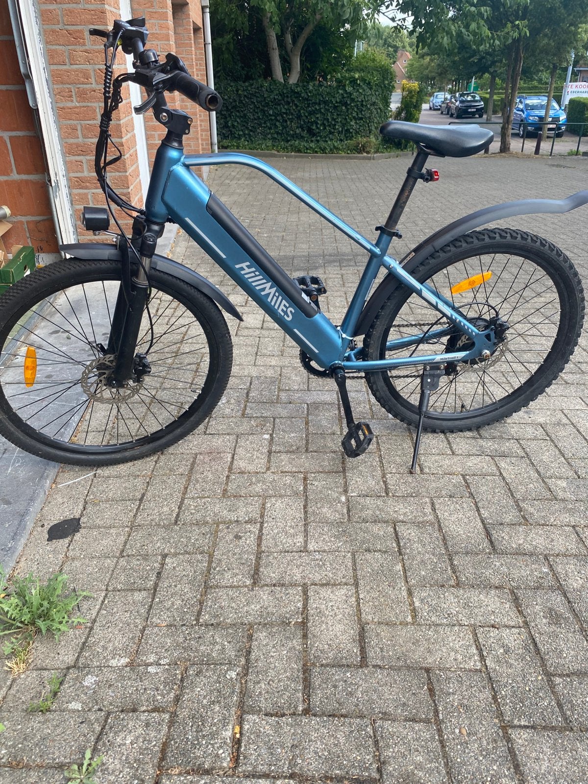 Elektrische mtb, Fietsen en Brommers, Ophalen, Zo goed als nieuw