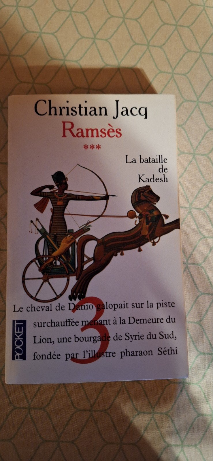 Christian Jacq - Ramses T.3 : La Bataille De Kadesh, Livres, Romans, Enlèvement, Christian Jacq