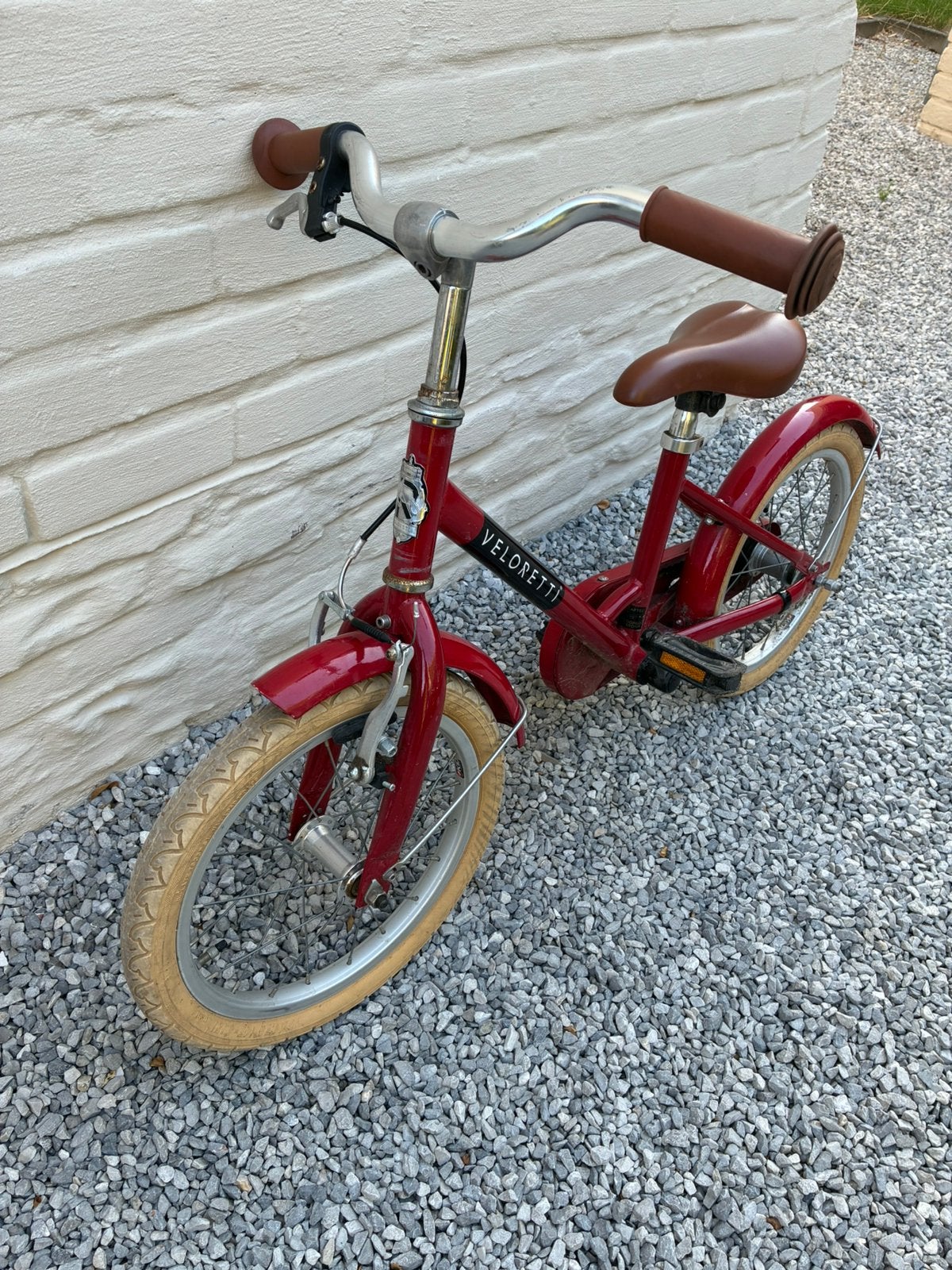 Fiets Veloretti model Maxi rood, Fietsen en Brommers, Fietsen | Kinderfietsjes, Ophalen, Gebruikt, 16 tot 20 inch