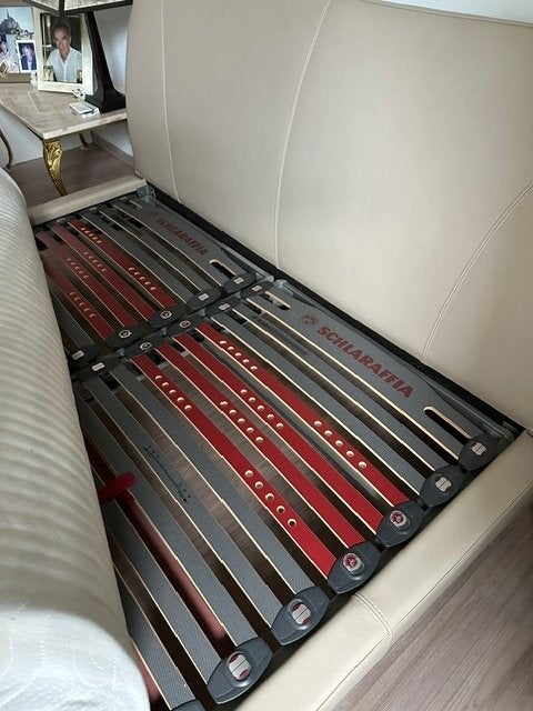 Bed , matras en lattenbodem, Huis en Inrichting, Ophalen, Gebruikt, Bedbodem
