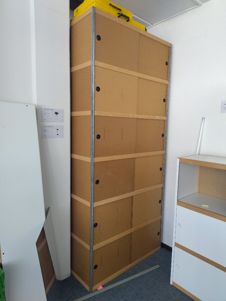 meuble Kewlox brun 110 x 42 x 250  - BAB9, 25 à 50 cm, Avec porte(s), Moins de 150 cm, Enlèvement