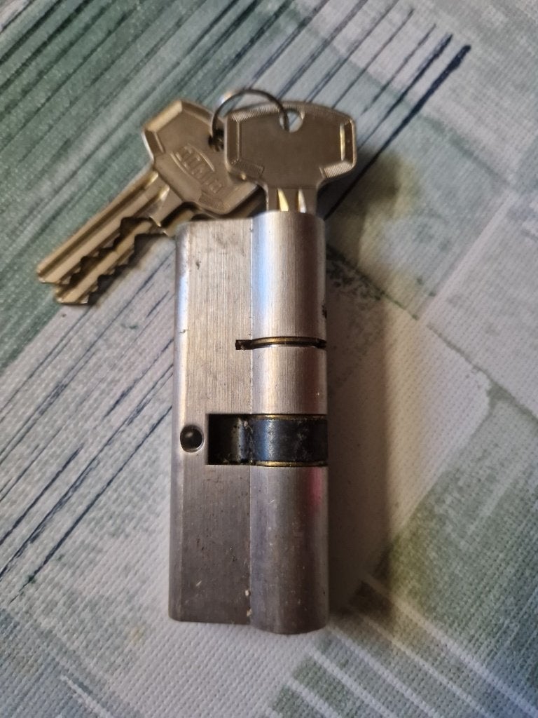 Cylinder DOM 45/35 met 3 sleutels., Enlèvement, Comme neuf, Clé