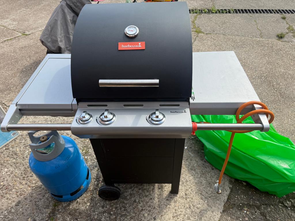 Bbq op gas, Tuin en Terras, Gasbarbecues, Ophalen, Zo goed als nieuw