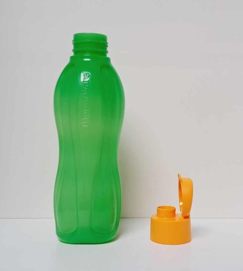 Tupperware™ « Bouteille EcoPlus » 750 ml - vert et orange, Envoi, Neuf, Vert, Récipient ou Bol