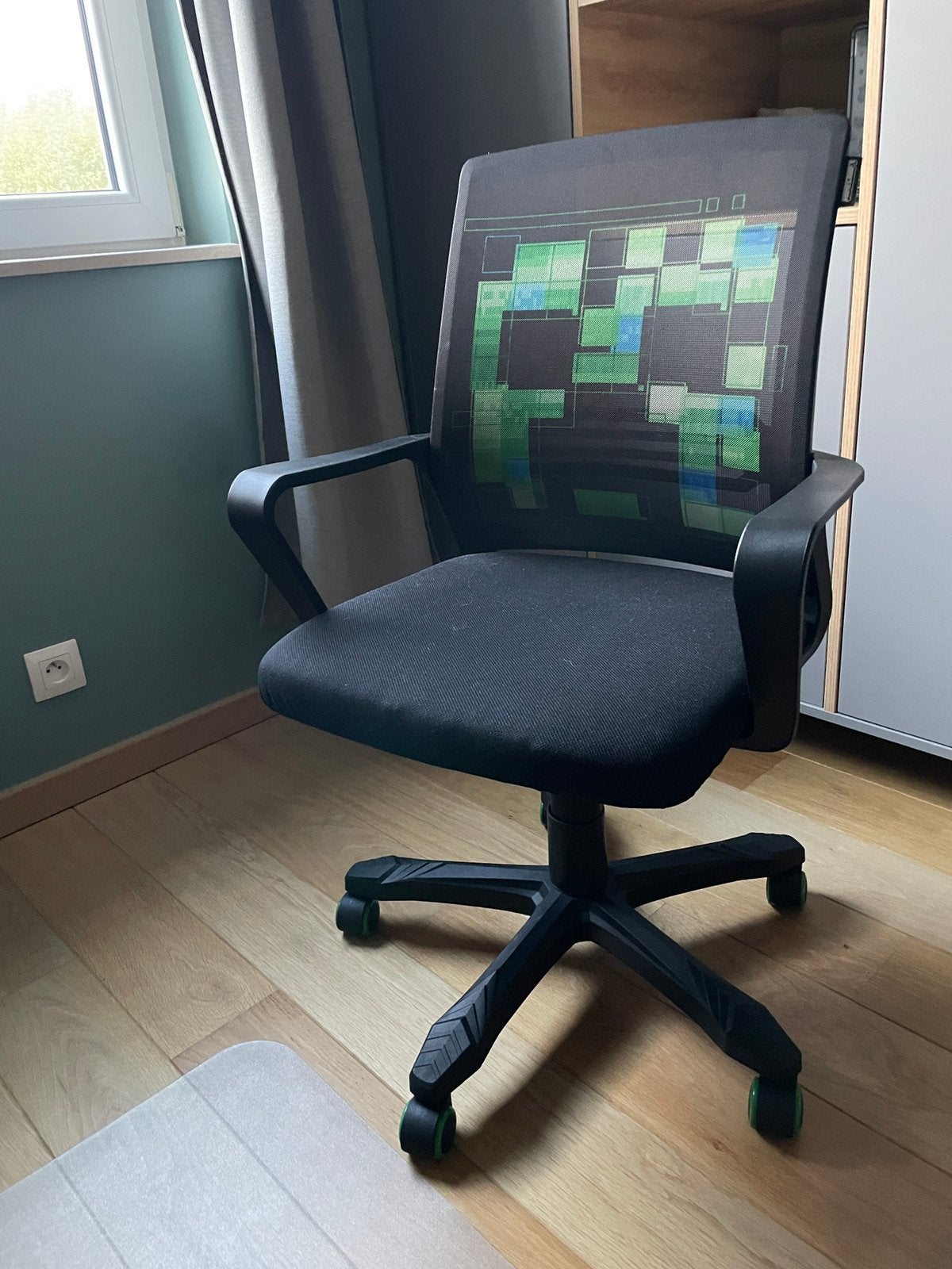 Chaise bureau gaming Minecraft, Maison & Meubles, Neuf, Chaise de bureau de gaming, Enlèvement, Chaise de bureau