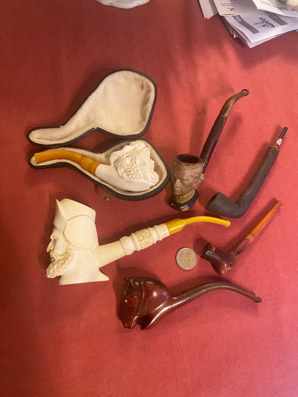 lots d’anciennes pipes de tous genres, Enlèvement ou Envoi, Utilisé, Autres types