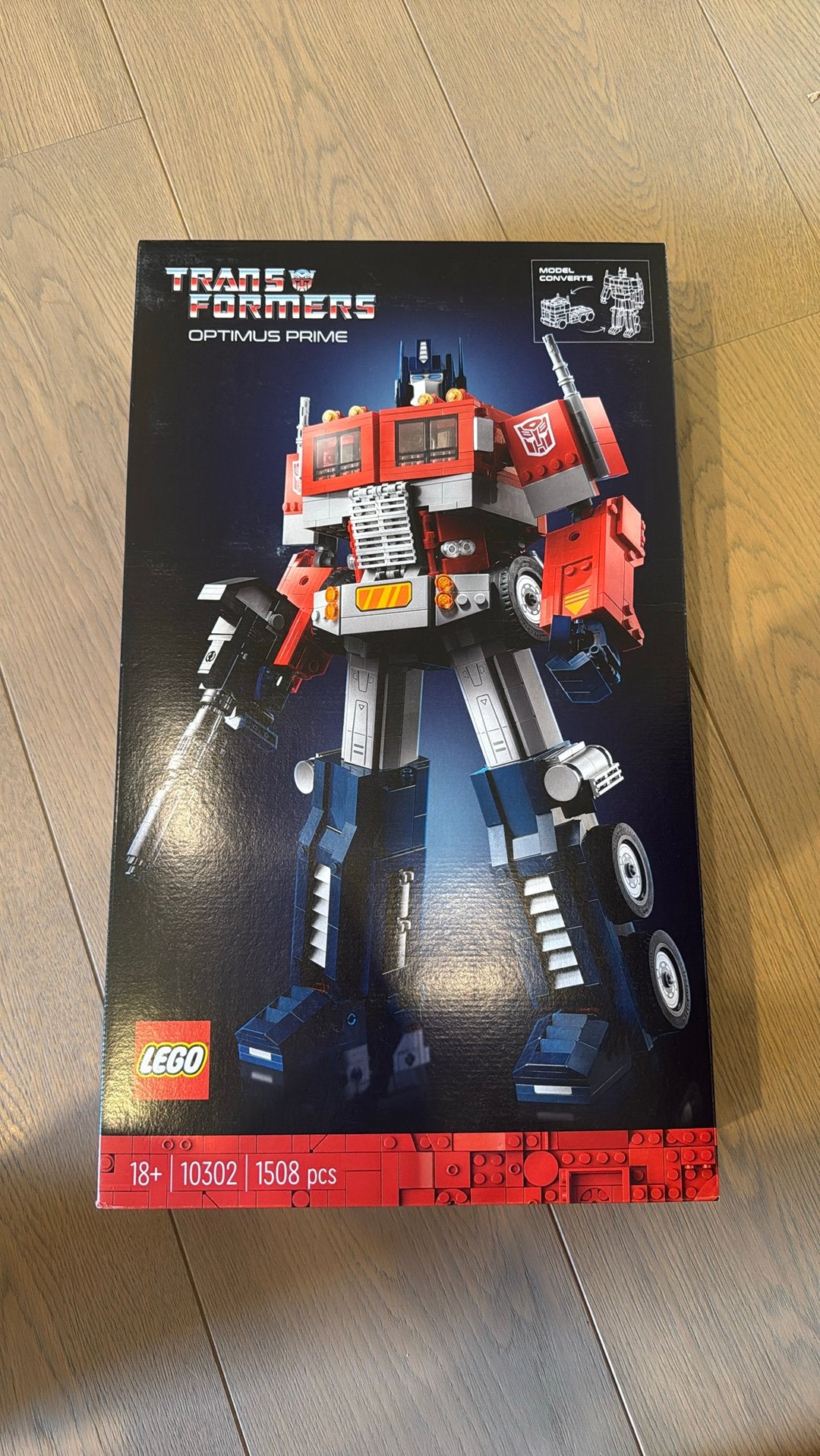 Lego 10302 optimus prime, Kinderen en Baby's, Lego, Nieuw, Ophalen of Verzenden, Complete set