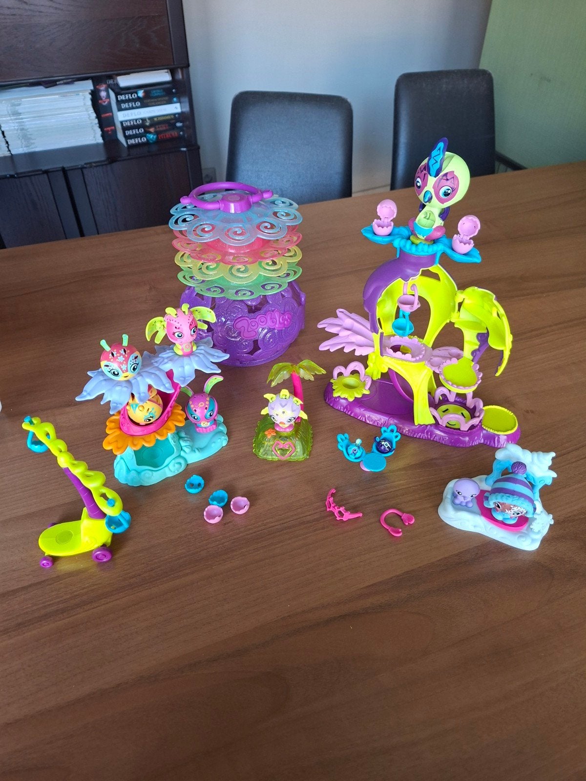 5 Zoobles speelsets, Ophalen, Zo goed als nieuw
