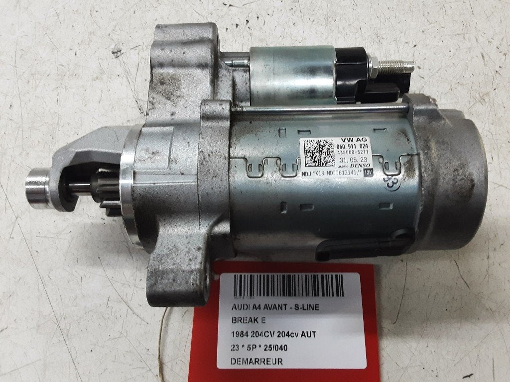 DÉMARREUR Audi A4 Avant (B9) (01-2015/08-2020) (06Q911024), Mevr. I. Hauben, Audi, Utilisé, Rue de l'Espoir 34 34
4030  GRIVEGNÉE, BE