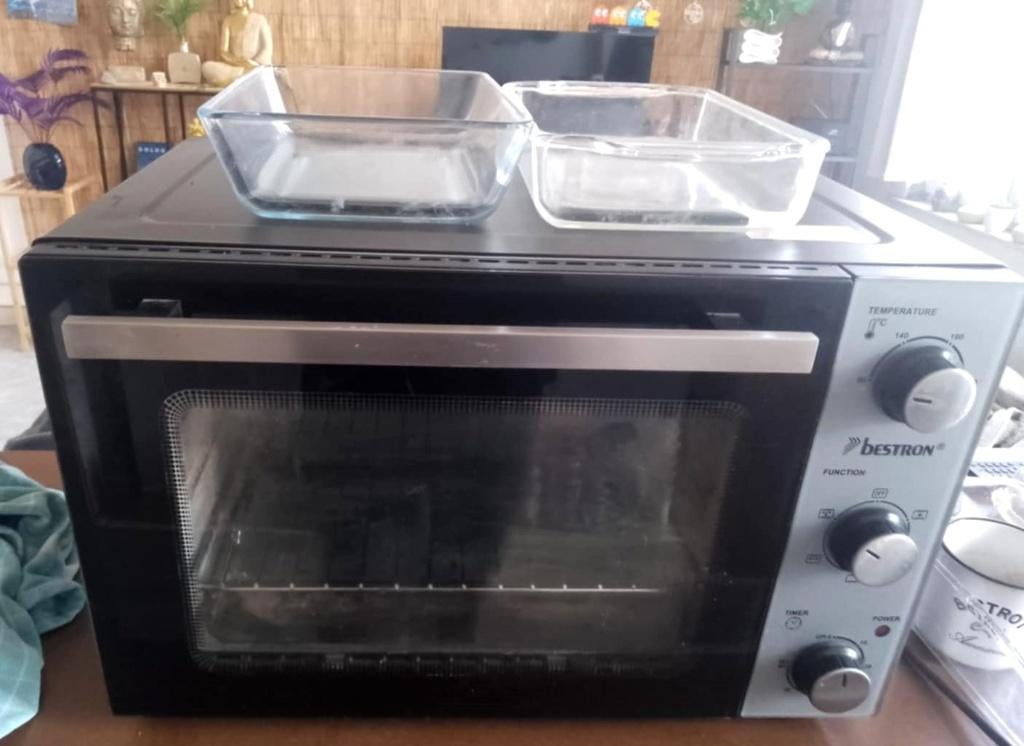 four Bestron AOV31 grill chaleur tournante, Ophalen, Gebruikt, Hete lucht, Oven