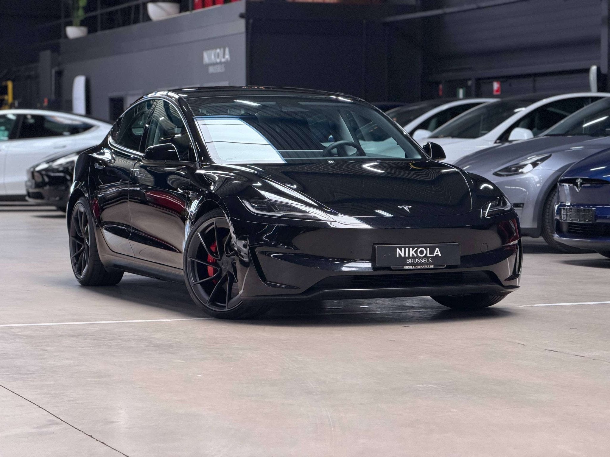 Tesla Model 3 HARDWARE 4 - HIGHLAND PREMIUM - PERFORMANCE -, Auto's, Tesla, Bedrijf, Te koop, Model 3, 4x4, ABS, Adaptieve lichten