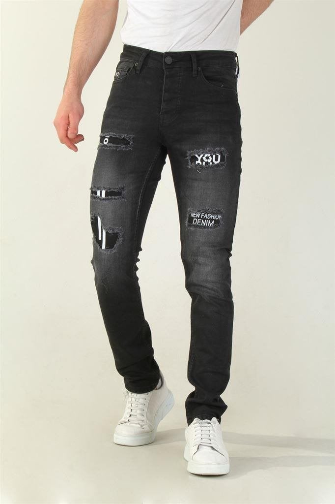 Marshall Denim Jeans ~NIEUW~ [10] Maat 36, Ophalen of Verzenden, Nieuw, Zwart, W36 - W38 (confectie 52/54)