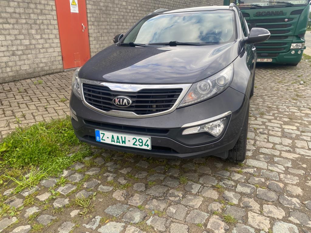 Kia sportage, Auto's, Euro 5, Zwart, Bedrijf, 5 deurs