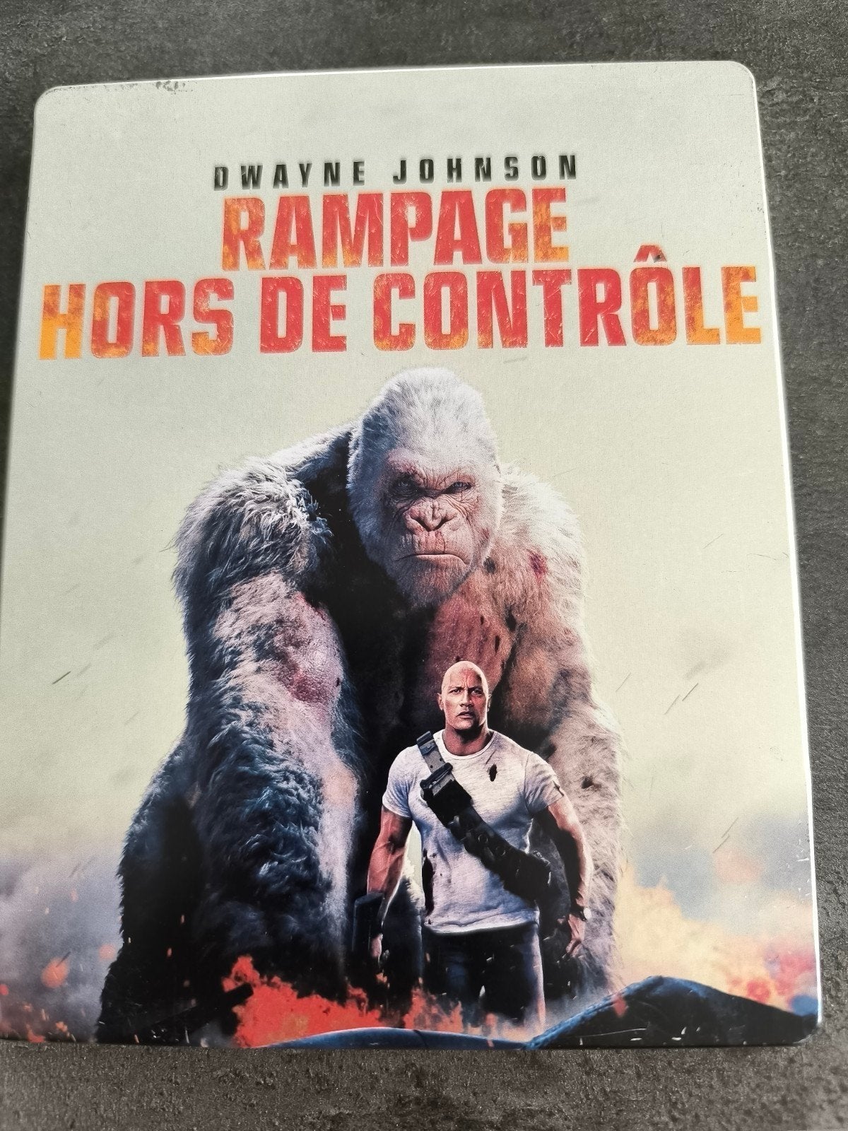 Blu Ray+BR 3D+Blu ray 4k, Steelb uit de hand gelopen rampage, Cd's en Dvd's, Ophalen of Verzenden, Zo goed als nieuw