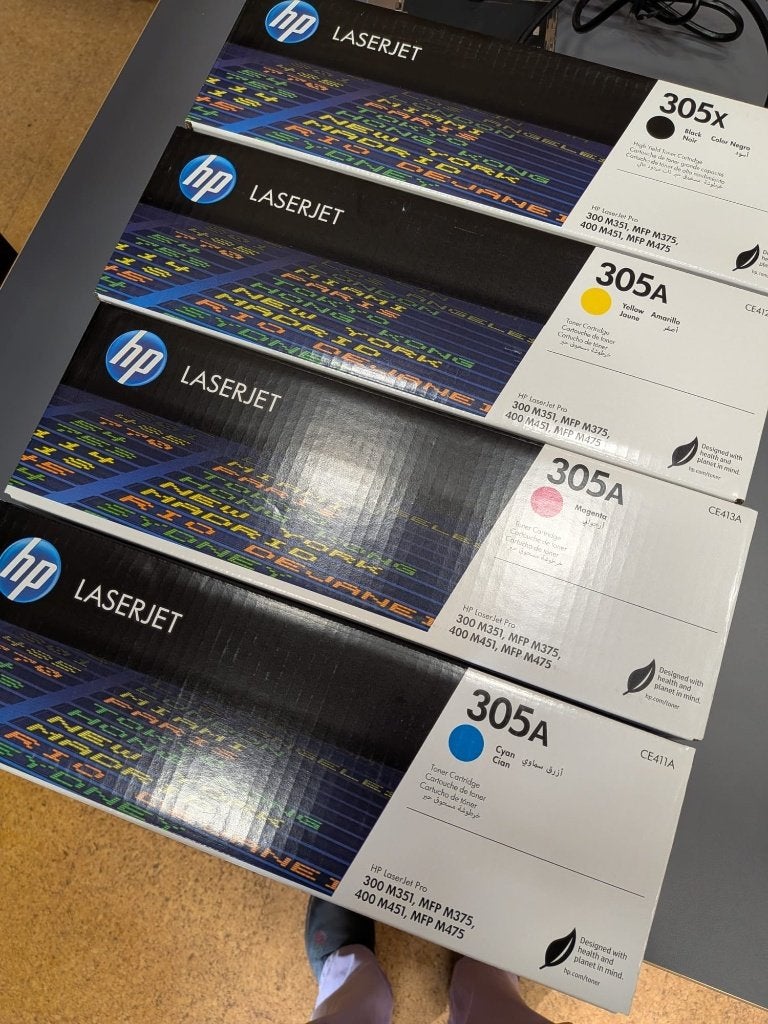 Inktcartridges HP (zwart, cyaan, geel, magenta), Computers en Software, Ophalen, Nieuw, Toner, Hp