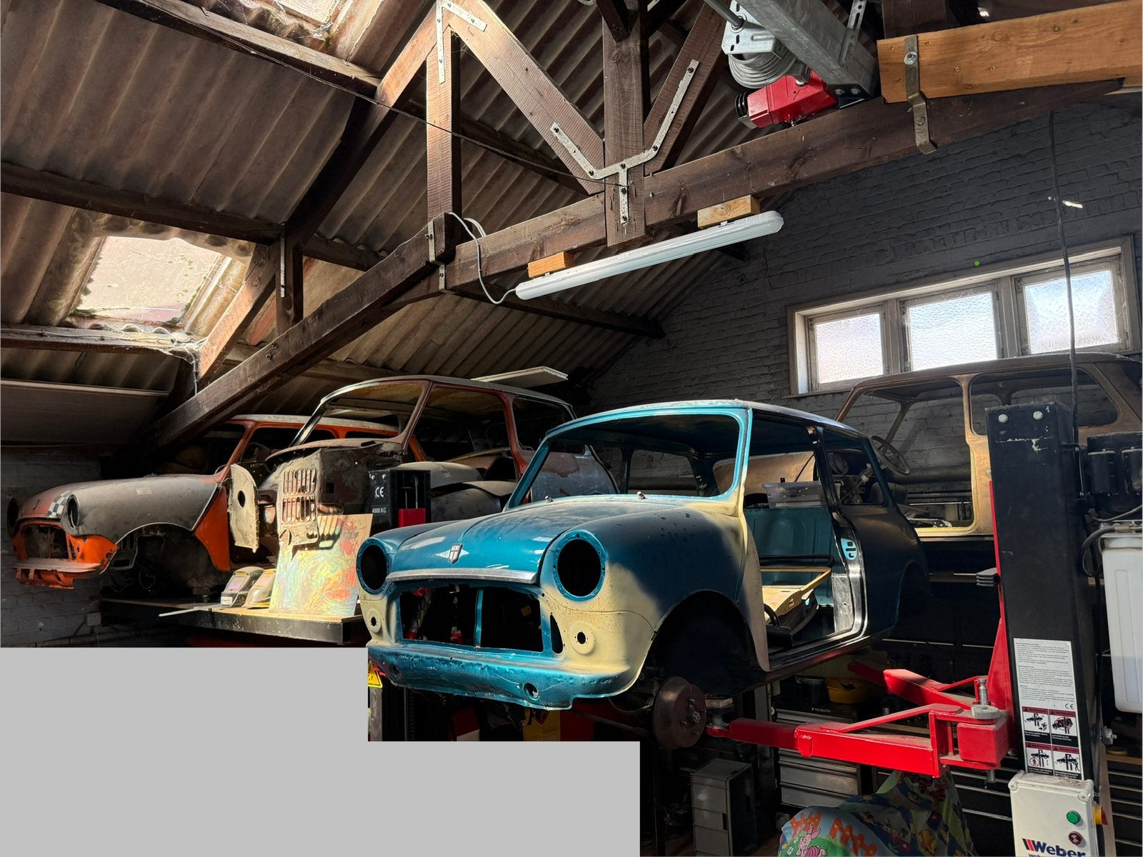 Classic mini cooper 4 stuks projecten, Auto's, Mini, Beige, Handgeschakeld, Particulier, Cooper