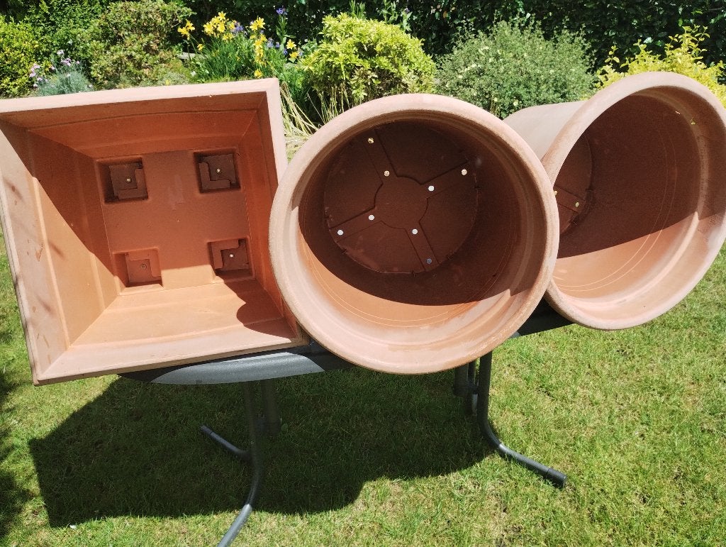 pots de fleurs pvc, 40 cm ou plus, 40 à 70 cm, Enlèvement, Utilisé