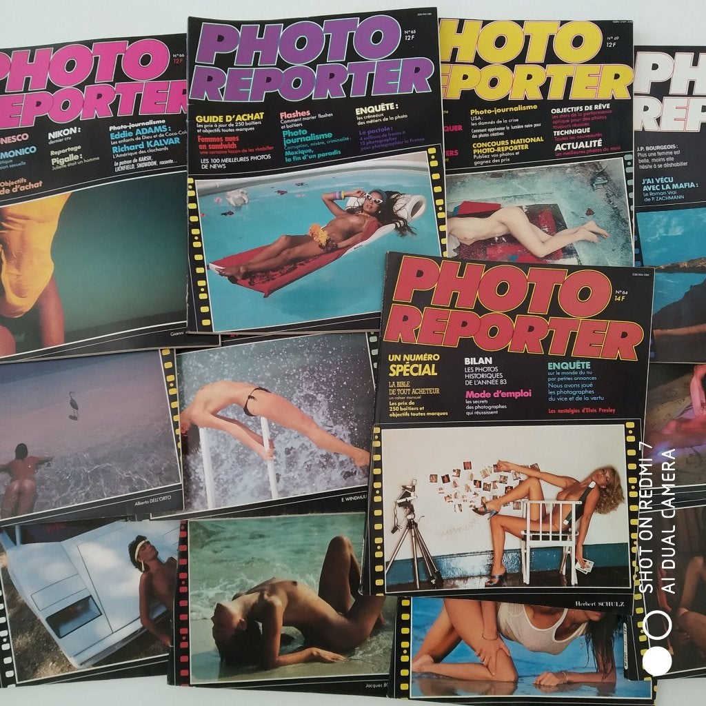 PHOTO-REPORTER 1984 lot de 12., Livres, Enlèvement ou Envoi, Utilisé, Sports et Loisirs
