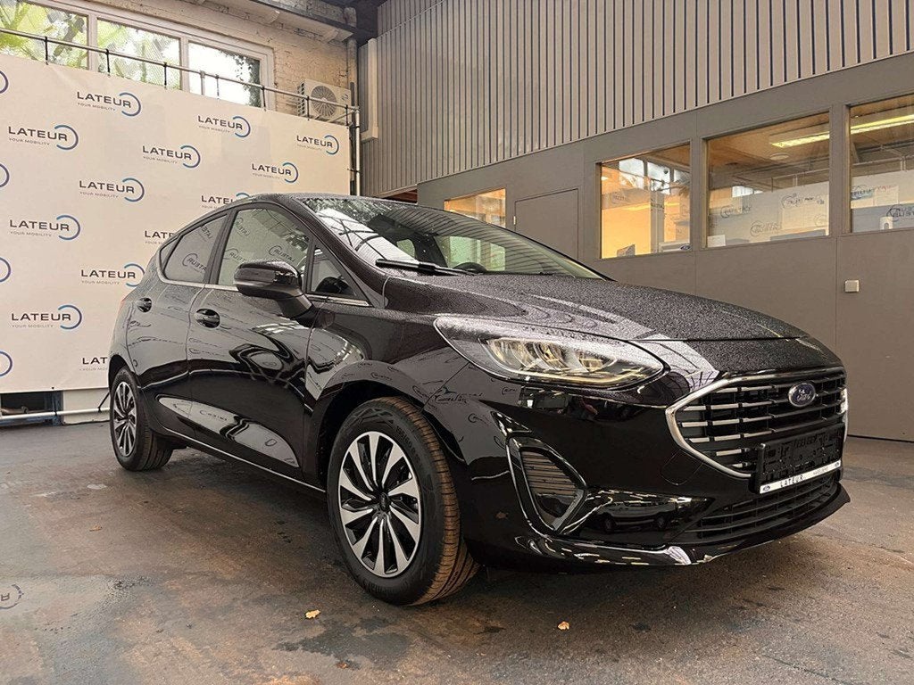 Ford Fiesta Titanium X 1.0i EcoBoost mHEV 125ps / 92kW M6 -, Auto's, Ford, Stof, Gebruikt, Zwart, 999 cc