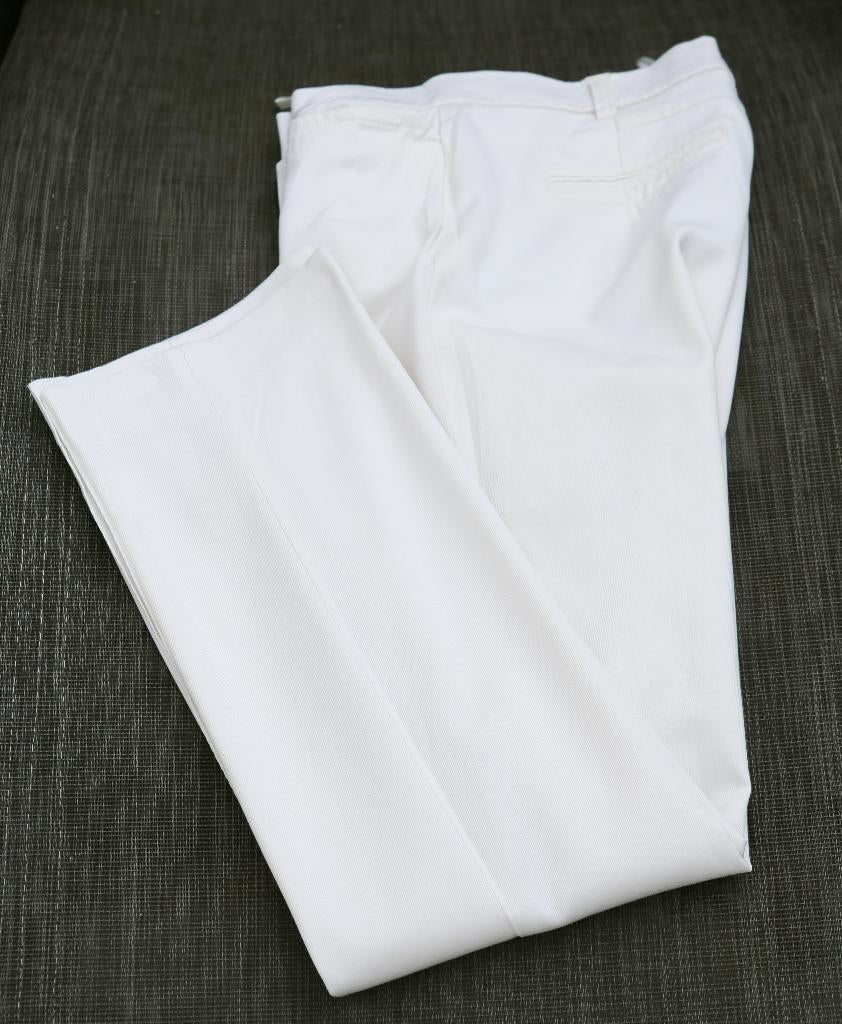 Zeer chique gebroken witte broek Madeleine T40, Kleding | Dames, Broeken en Pantalons, Maat 38/40 (M), Wit, Ophalen of Verzenden