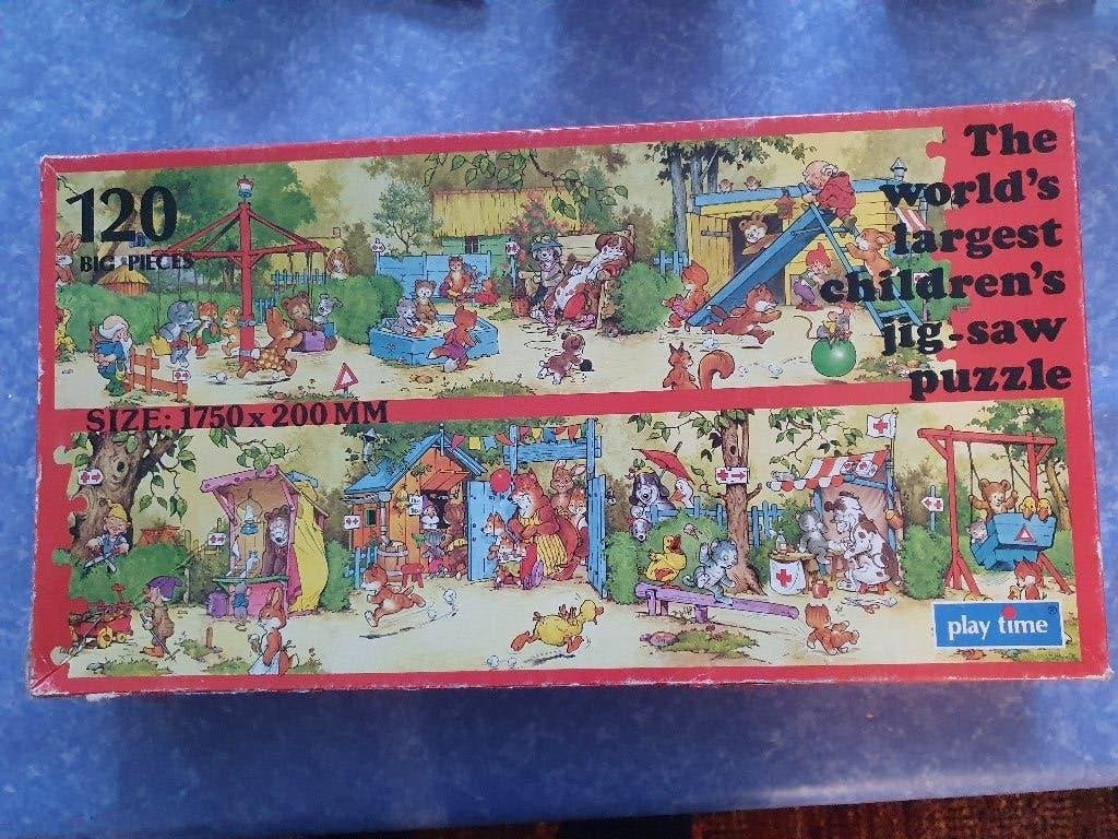 Kinderpuzzel 120 stuks, Enlèvement ou Envoi, Plus de 50 pièces, Utilisé, 4 à 6 ans