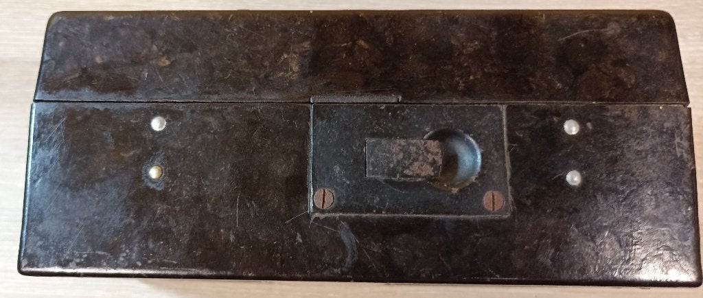 Boîtier d'accessoires Allemands Einheitslaterne 37 ww2, Collections, Enlèvement ou Envoi, Armée de terre, Autres types