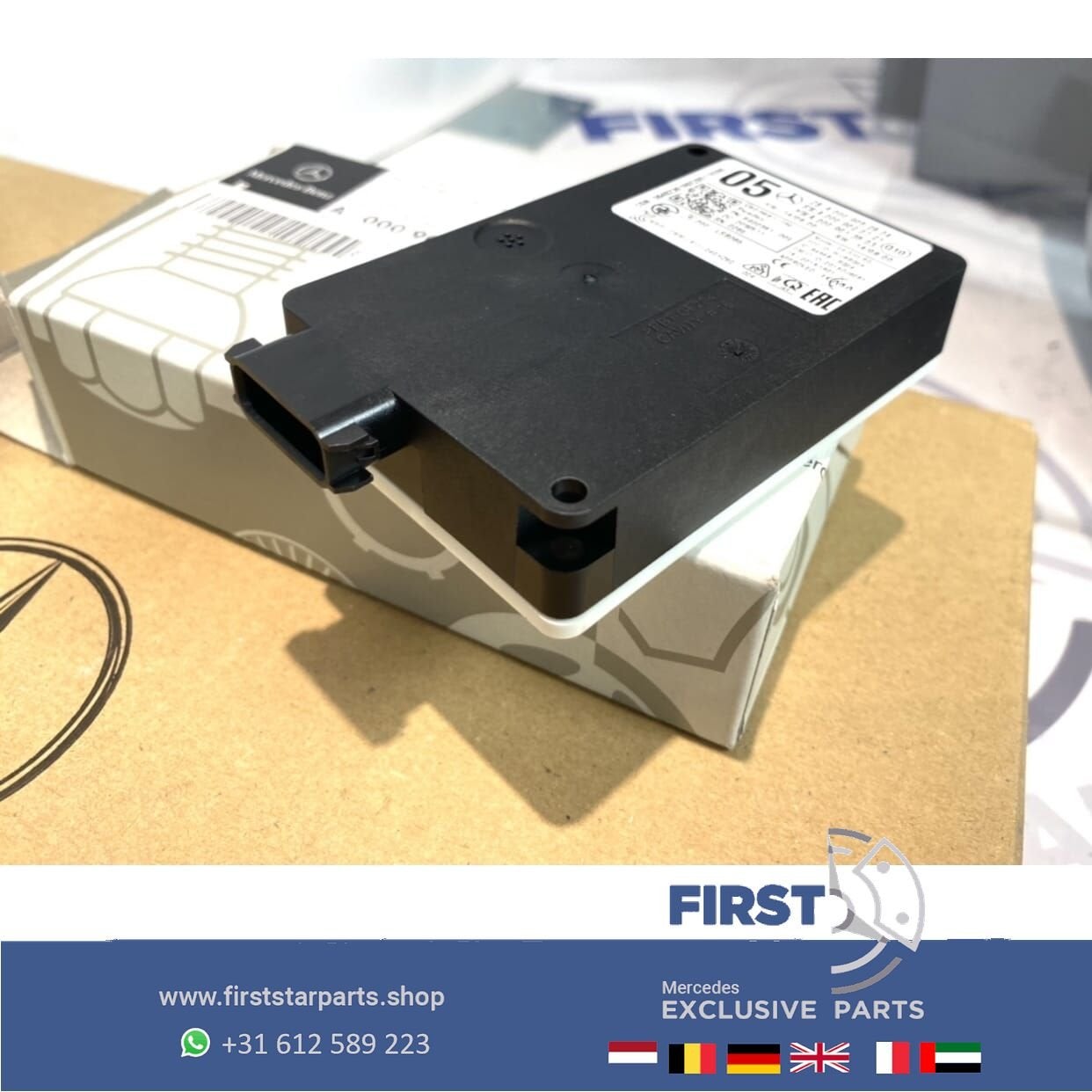RADAR SENSOR A0009052804 origineel Mercedes A B C CLA CLS G, Utilisé, -, -, Enlèvement ou Envoi