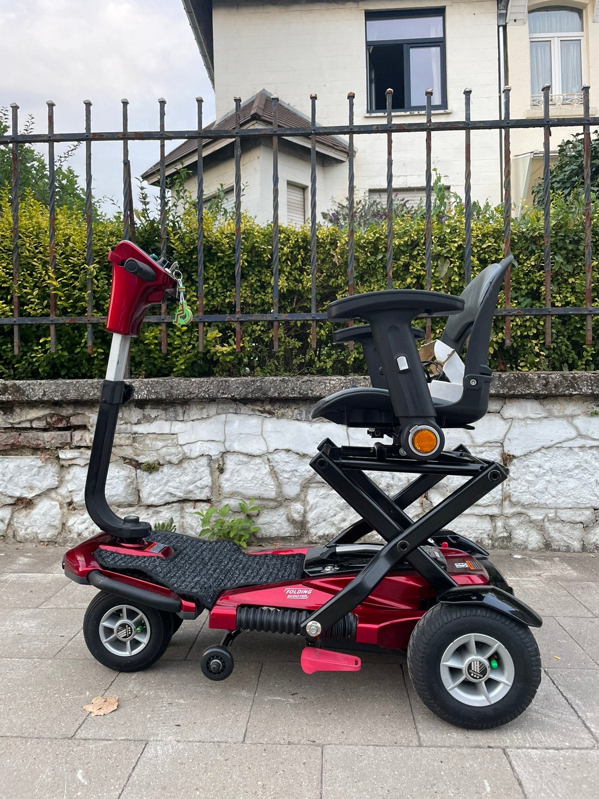 Scootmobiel Vermeiren Sedna opvouwbare elektrische scooter, Diversen, Rolstoelen, Ophalen of Verzenden, Inklapbaar, Zo goed als nieuw