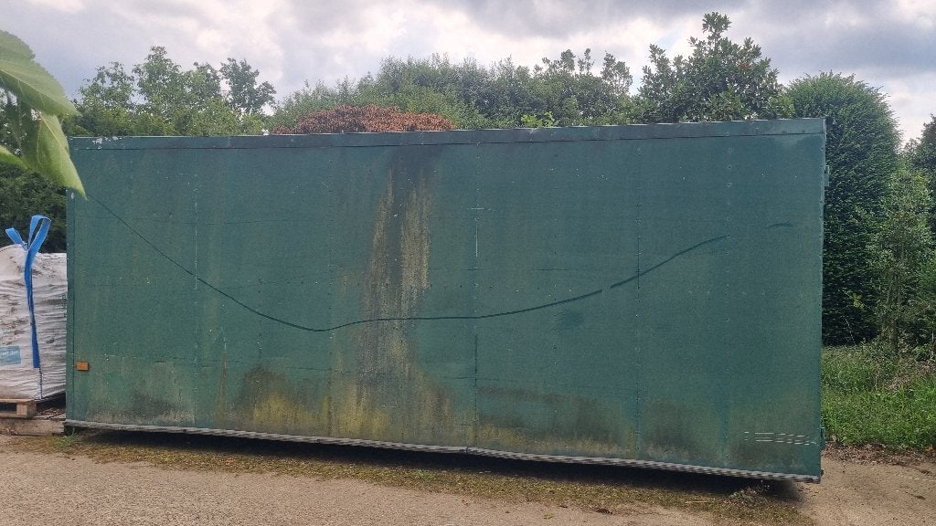 gesloten container aluminium, Enlèvement