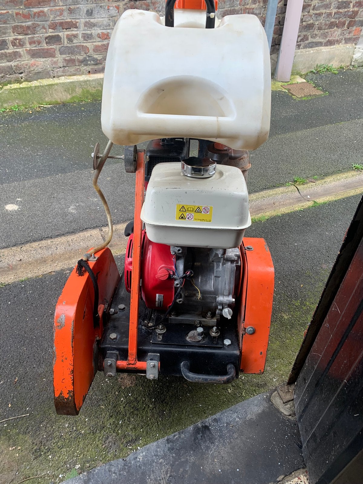 Thermische vloerzaag voor HONDA-motoren, Tuin en Terras, Zitmaaiers, Ophalen, Gebruikt, Elektrische starter, Minder dan 90 cm