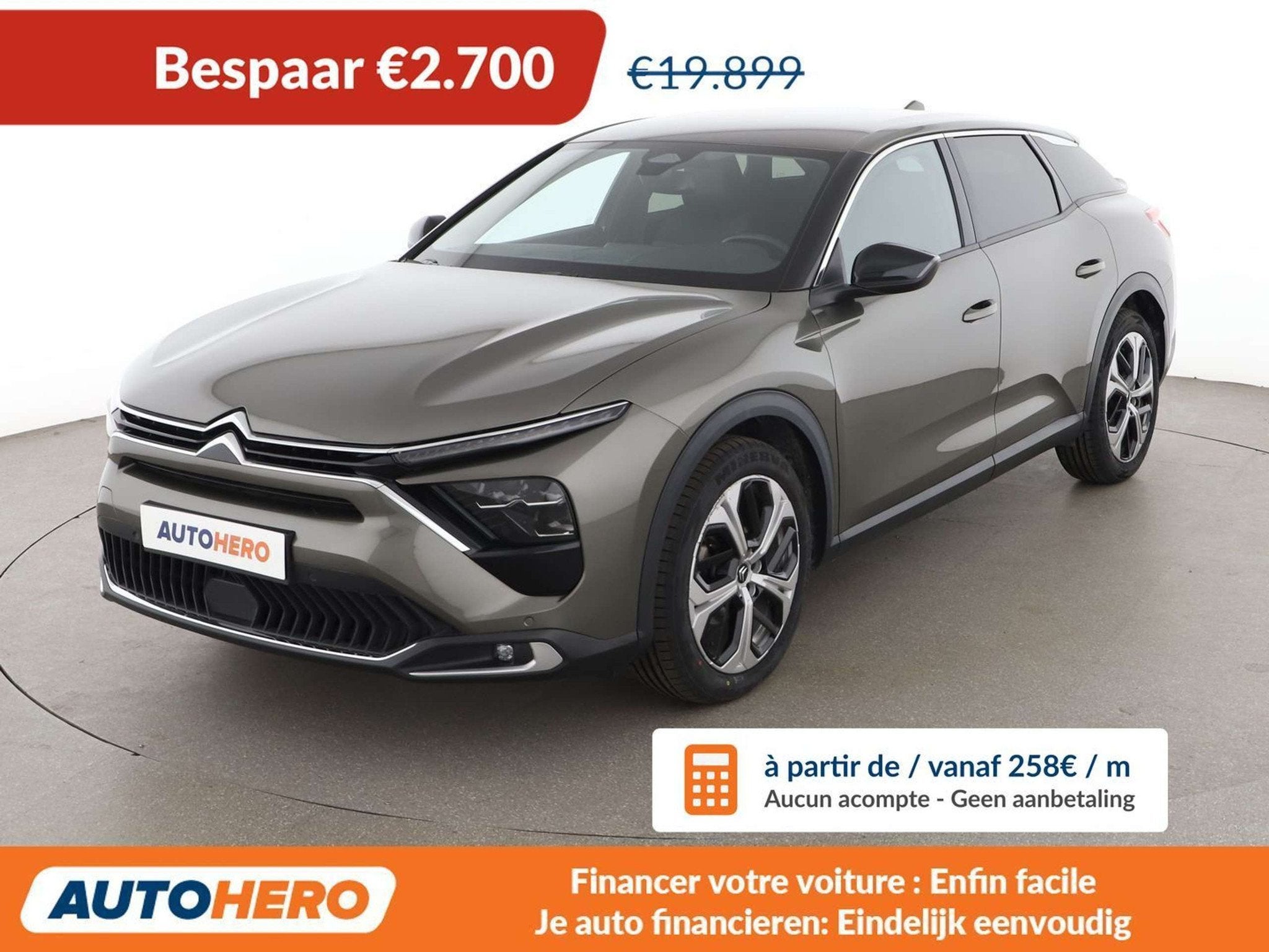 Citroën C5 X 1.2 PureTech Feel Pack (bj 2023, automaat), Auto's, Gebruikt, 96 kW, 5 zetels, 5 deurs