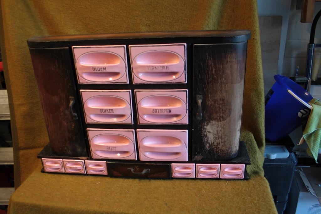 Vintage kruidenrek, Antiek en Kunst, Ophalen
