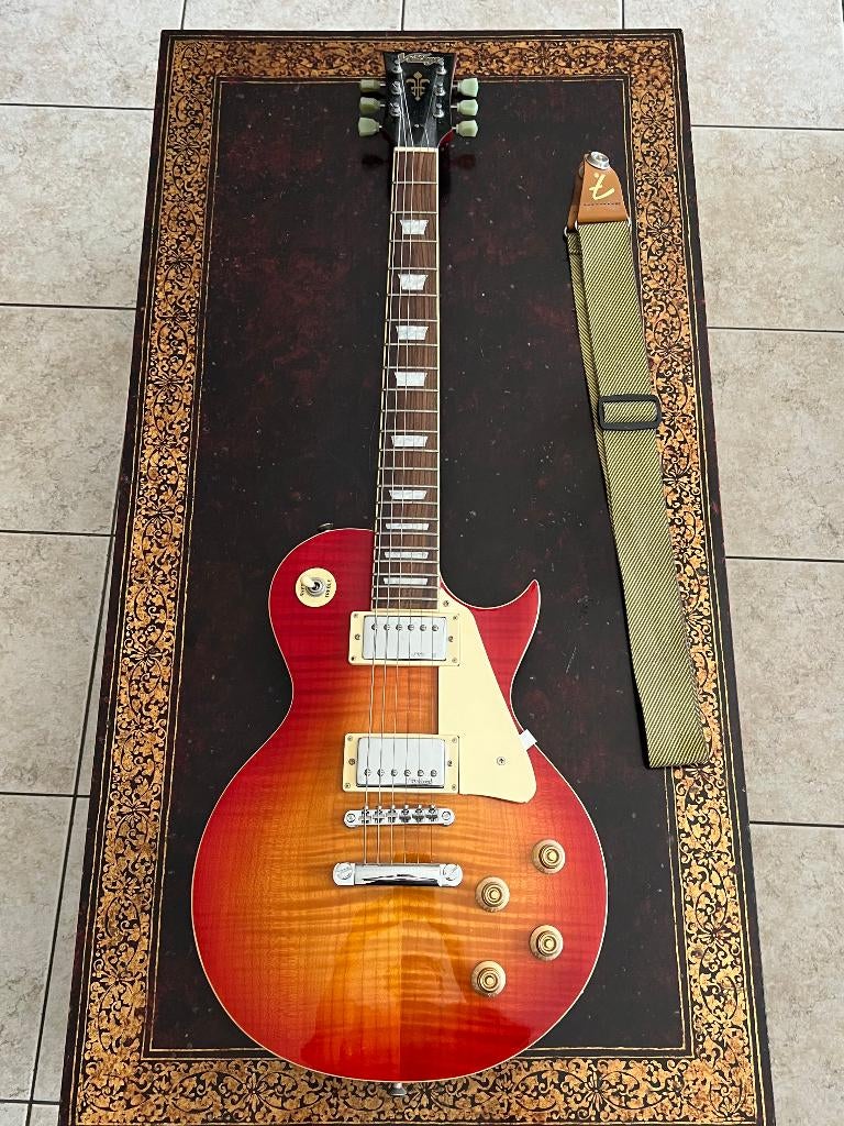 Elektrische gitaar: Les Paul stijl merk "Vintage", Musique & Instruments, Instruments à corde | Guitares | Électriques, Enlèvement