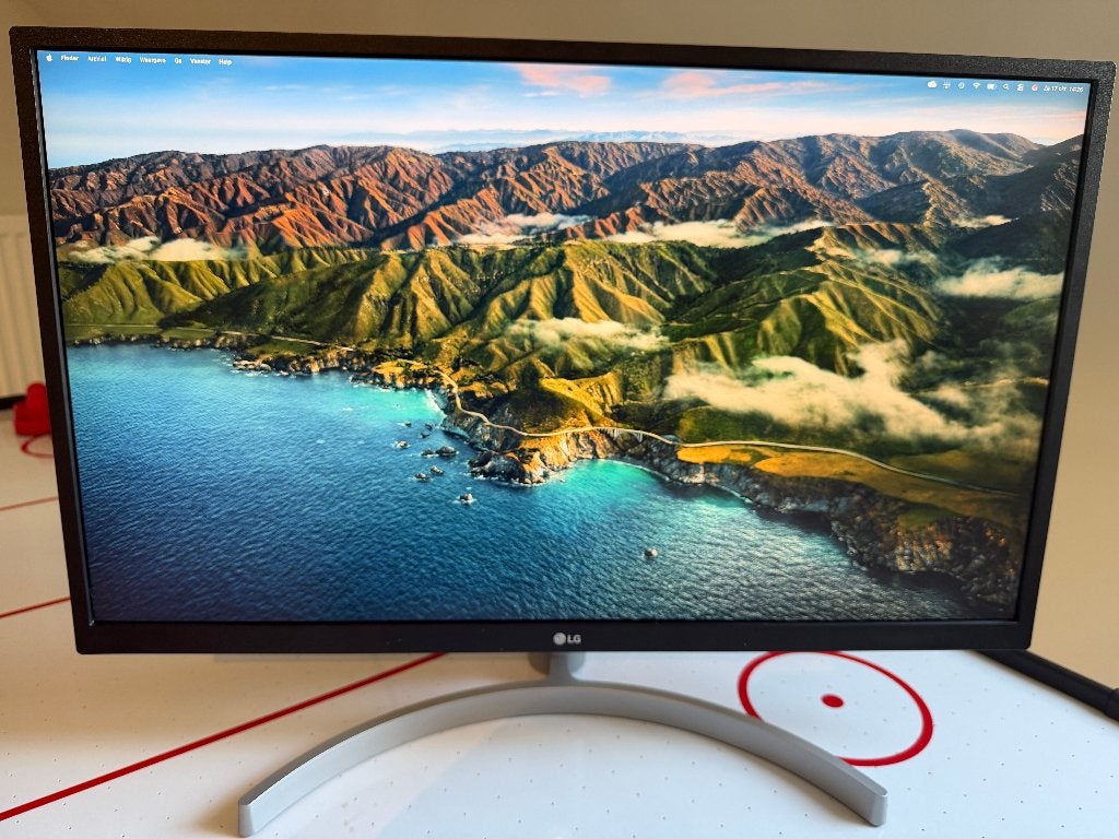 27" LG27UL500P- W (4K), Computers en Software, Ophalen, Gebruikt, Kantelbaar, Ultra HD (4K)