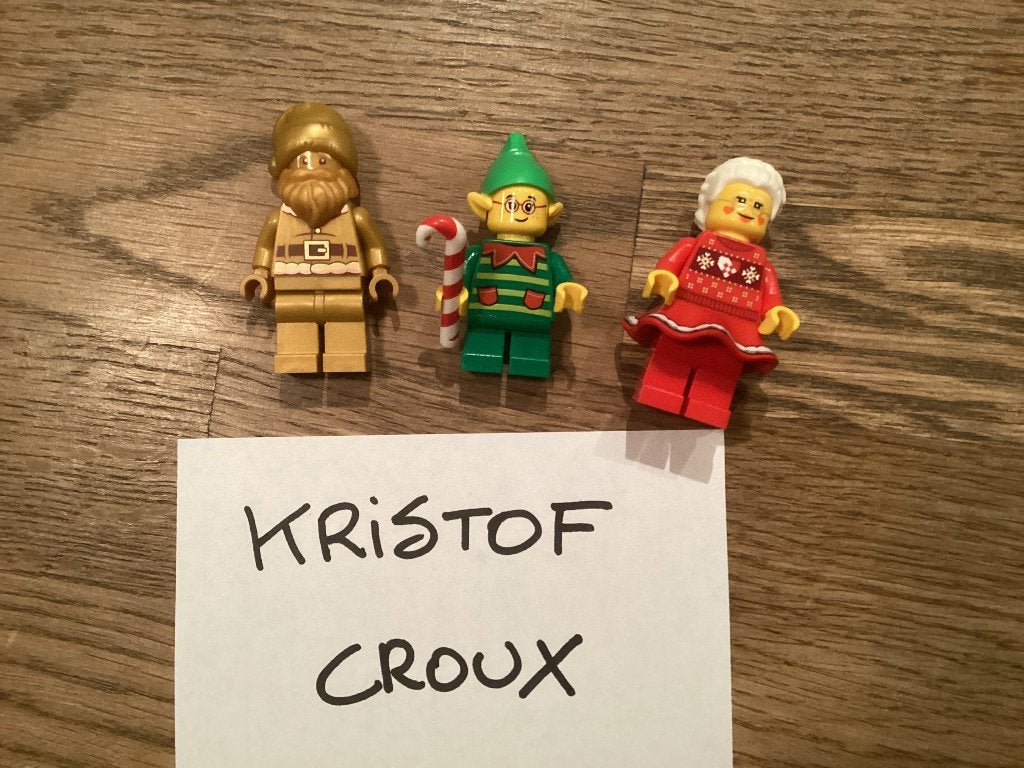 Lego BAM (Build A Minifigure) 2025 Kerst (Winter), Compleet, Lego, Nieuw, Ophalen of Verzenden