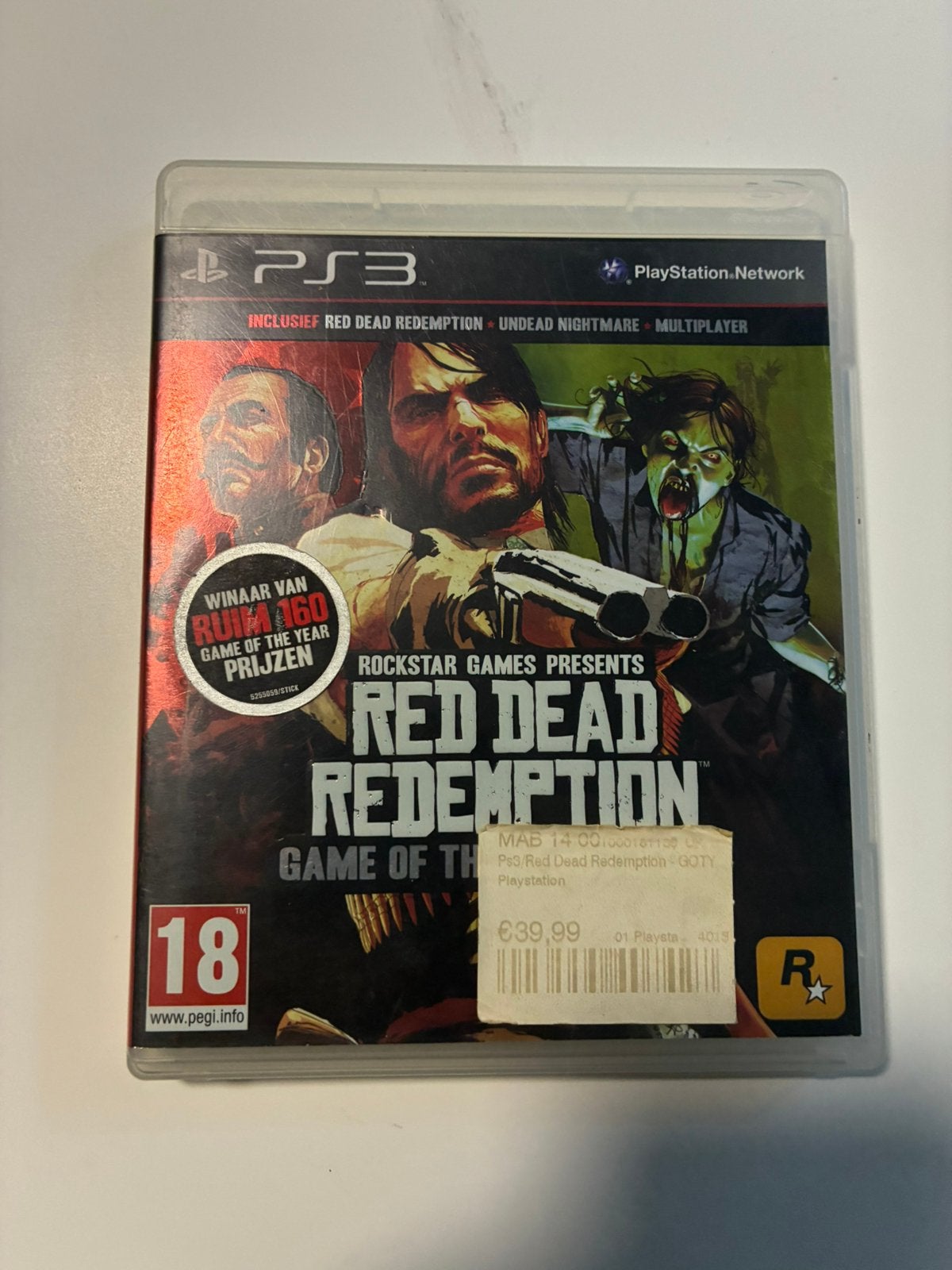 Red Dead Redemption: Game of the Year Edition PS3, Consoles de jeu & Jeux vidéo, Enlèvement ou Envoi, Comme neuf