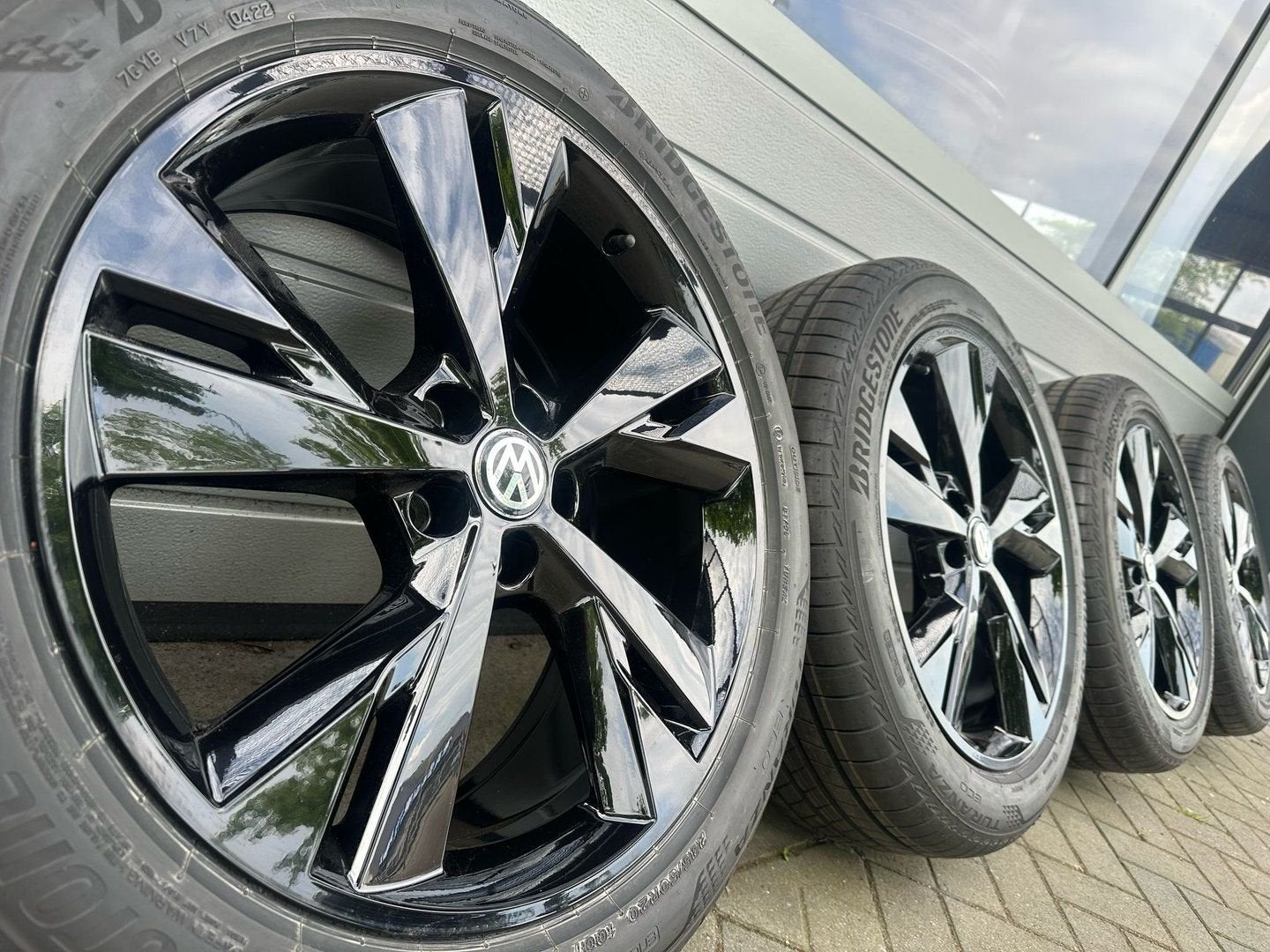 Set nieuwe demo 20 inch Volkswagen VW ID Buzz velgen banden, Pneus et Jantes, Pneus été, 20 pouces, -