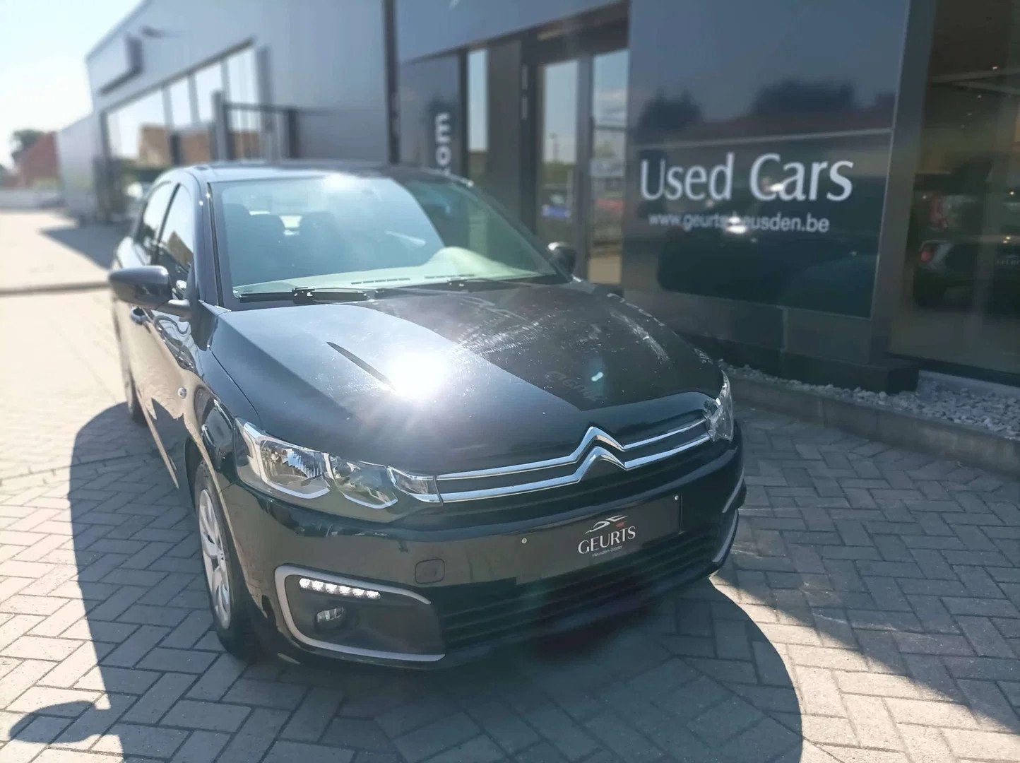 Citroën C-Elysee C-Elysee 1.2i PureTech Feel (bj 2018), Auto's, 4 deurs, Stof, Gebruikt, Zwart