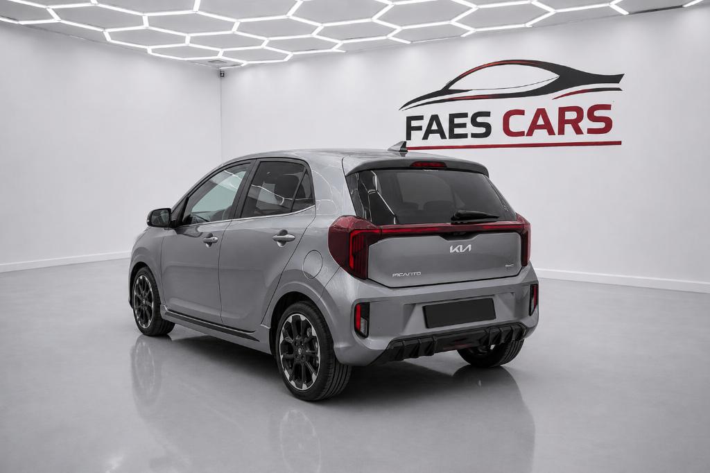 Kia Picanto GT line automaat, Auto's, Euro 6, 4 cilinders, Leder, Bedrijf