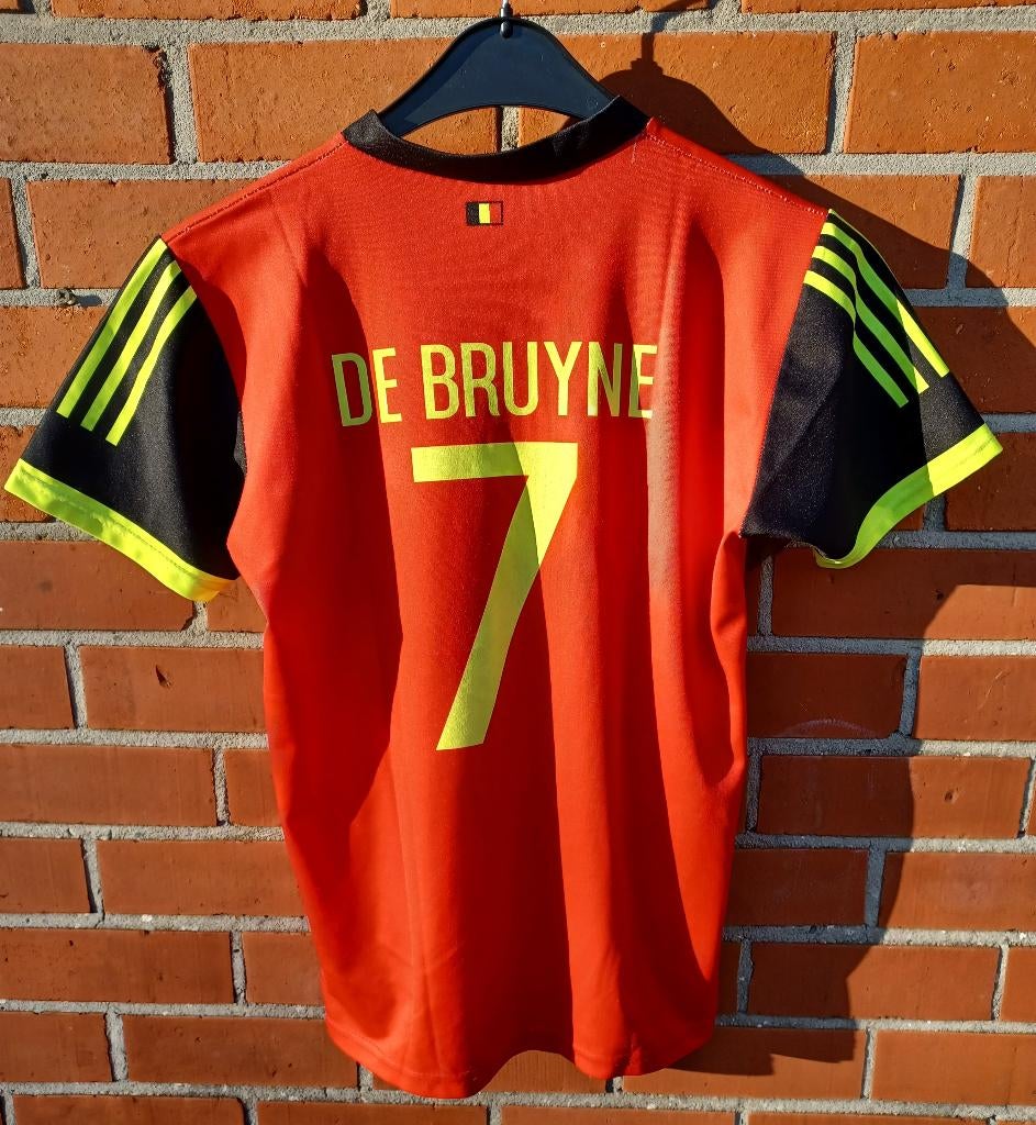 Maillot et pantalon du Diables Rouges - De Bruyne, Taille XS ou plus petite, Enlèvement ou Envoi, Utilisé, Maillot