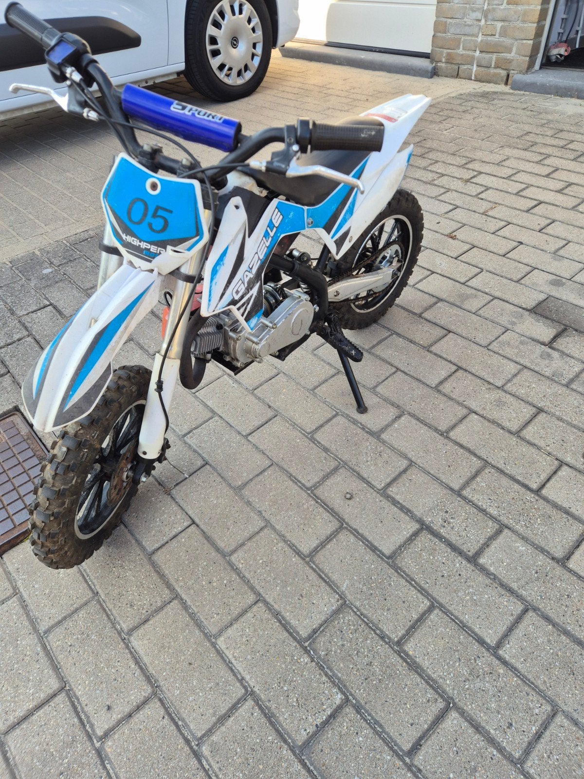 pitbike 50cc, Fietsen en Brommers, Ophalen, Zo goed als nieuw, 49 cc