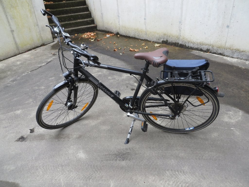 Pegasus sportive fiets, Fietsen en Brommers, Fietsen | Racefietsen, Gebruikt, 26 inch, Velgrem, Aluminium