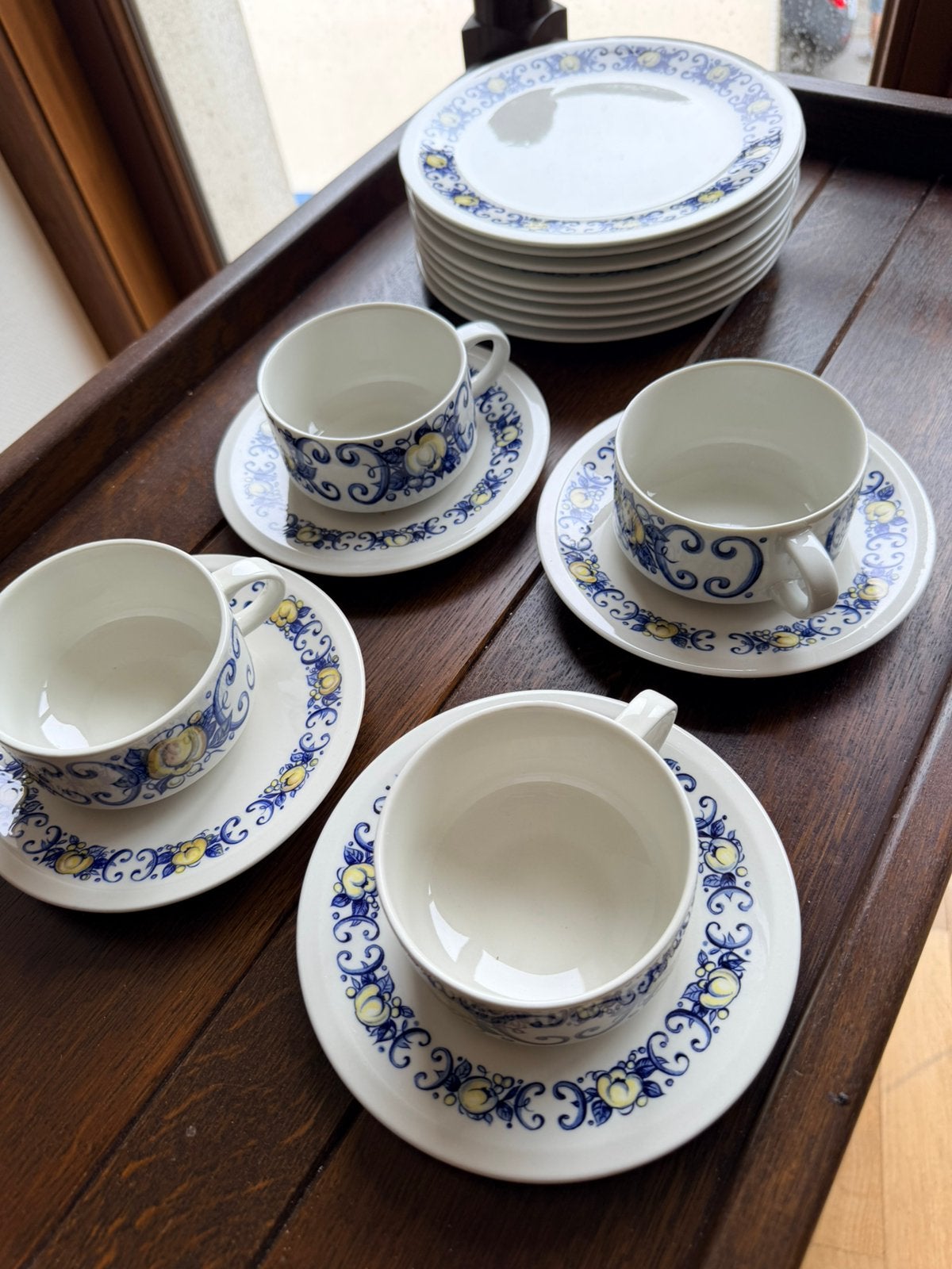 Prachtig 16-delig servies Villeroy & Boch "Cadiz", Huis en Inrichting, Ophalen, Porselein, Villeroy & Boch, Vintage
